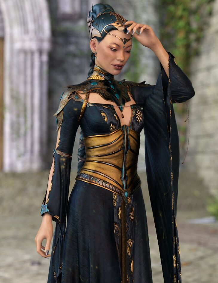 Noble Manner for dForce Royal Sun Wardrobe_DAZ3DDL