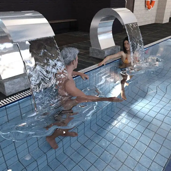 SAMANT Cool Pool 2 POSES_DAZ3DDL