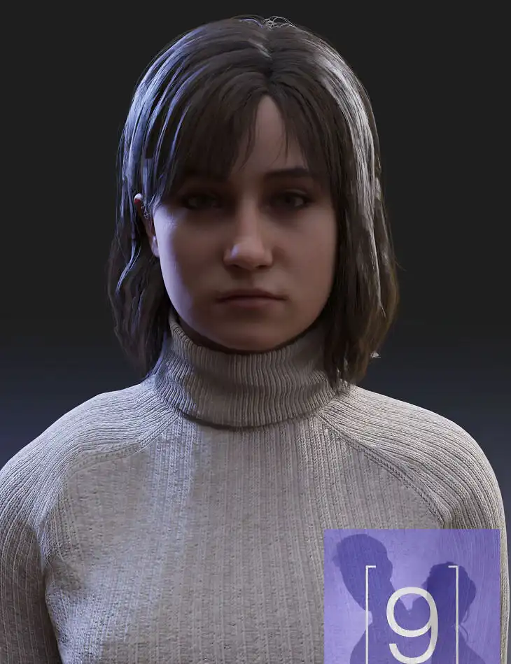 Silent Hill 2 Remake Angela for G9_DAZ3D下载站