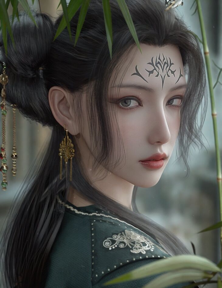 Simei for Genesis 9 and 8.1 Female_DAZ3D下载站