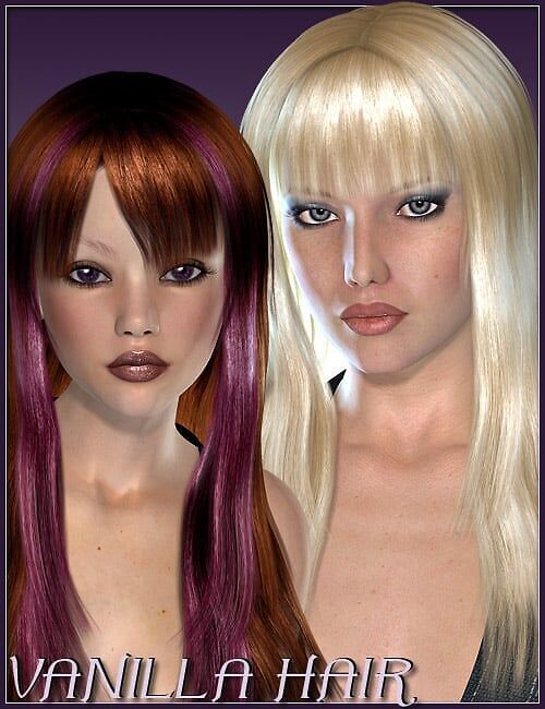 Vanilla Hair_DAZ3D下载站