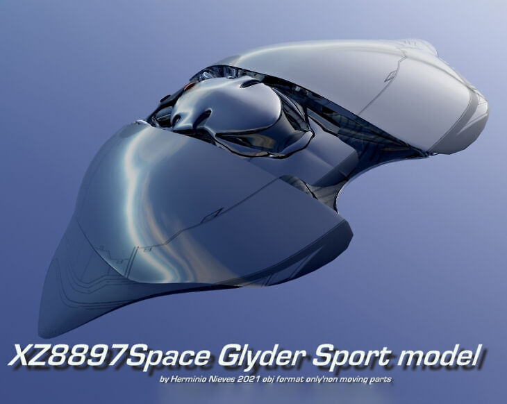 XZ8897Space Glyder Sport model_DAZ3DDL