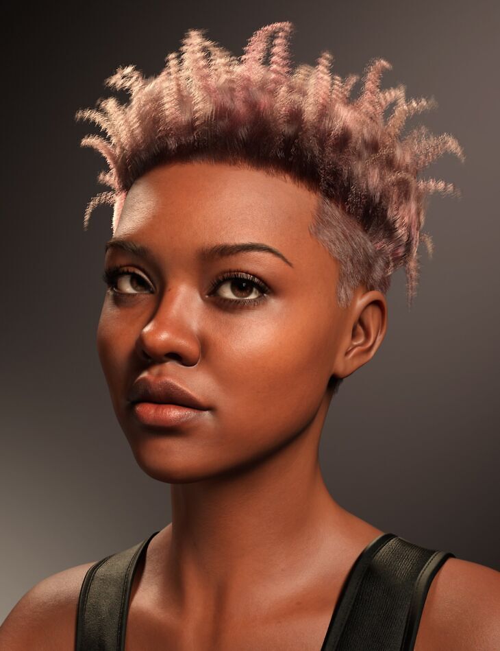 dForce FE Personalized Cool Short Hair for Genesis 9_DAZ3DDL