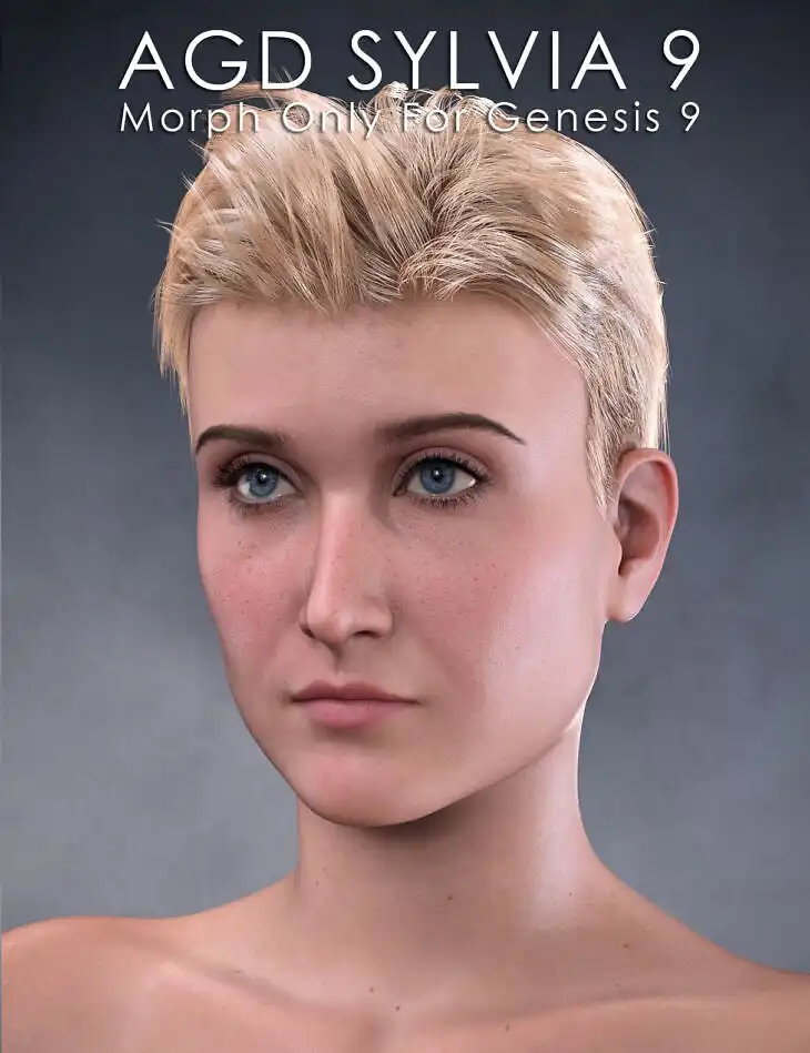 AGD Sylvia 9 Character Morph for G9_DAZ3D下载站