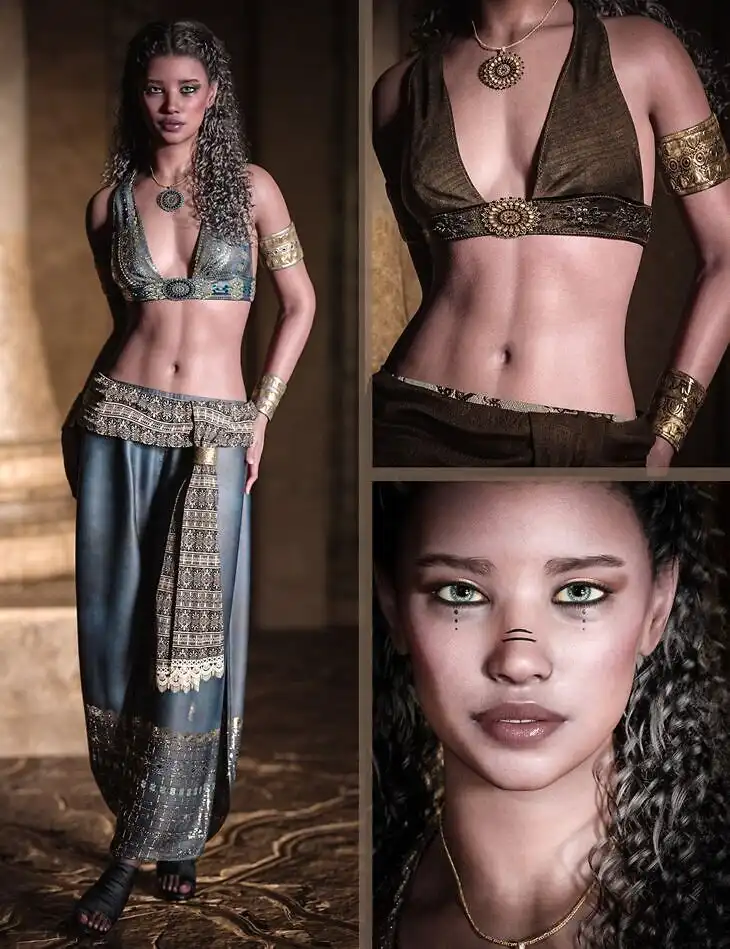 CB Bryn HD Character, Clothing and Textures Bundle for Genesis 9_DAZ3DDL