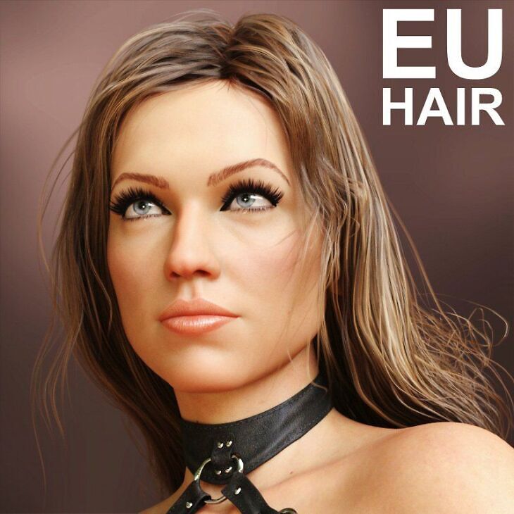 EUFRA Hair for G8F_DAZ3D下载站