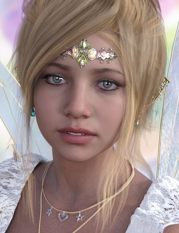 Fairies Tiara for Genesis 8_DAZ3DDL