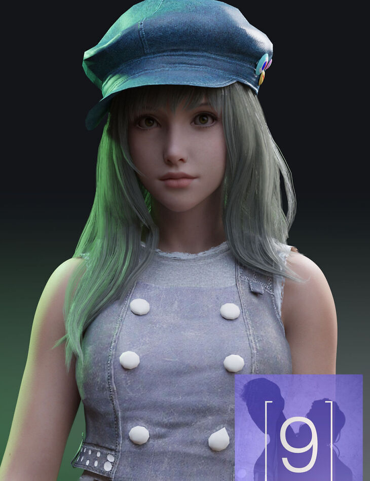 Final Fantasy Kyrie for G9_DAZ3D下载站