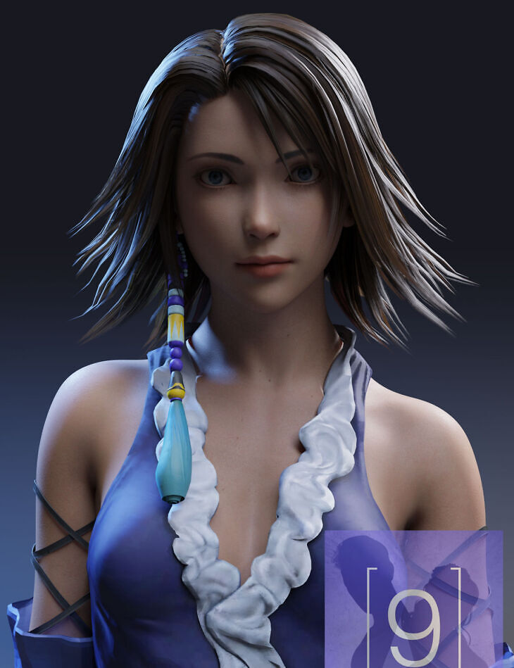 Final Fantasy Yuna for G9_DAZ3DDL