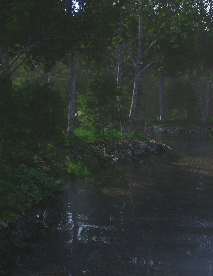 Forest Creek_DAZ3D下载站