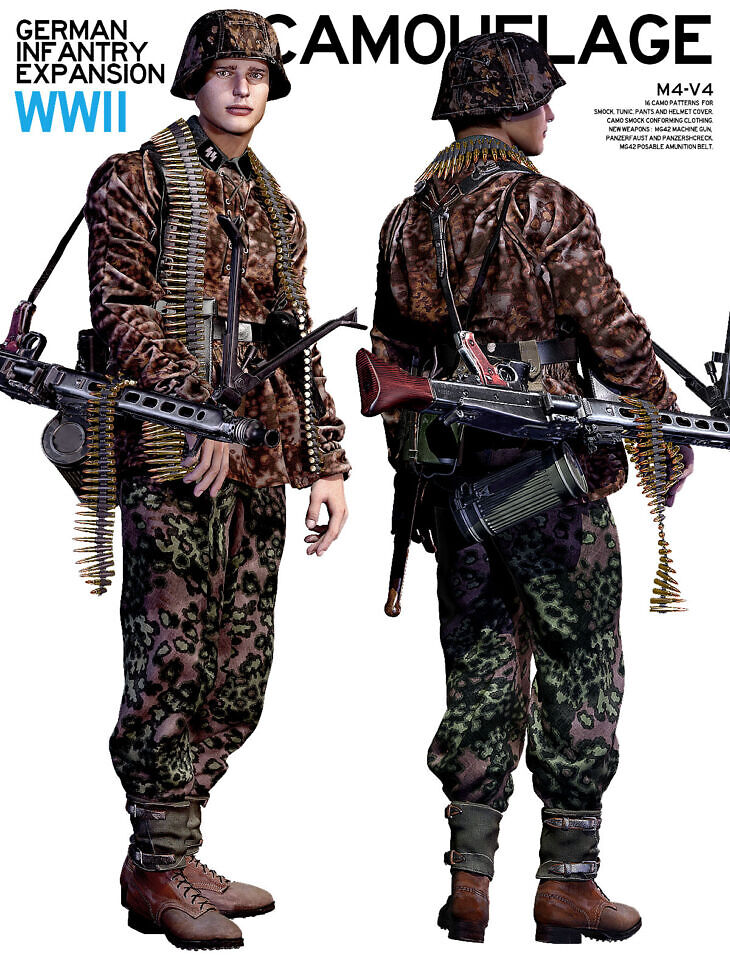 German Infantry Expansion_DAZ3DDL