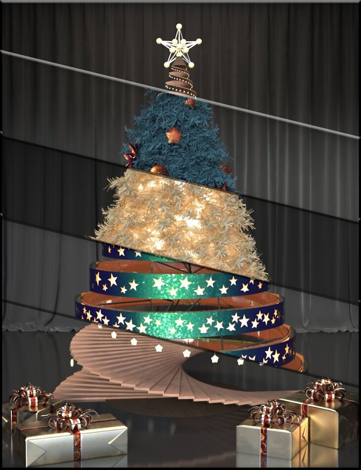 KuJ Christmas Trees_DAZ3DDL