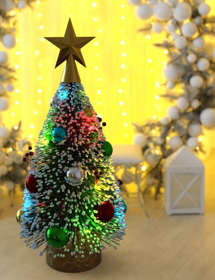 Mini Christmas Trees_DAZ3DDL