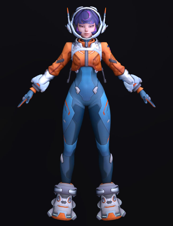 Overwatch Juno for G8F-G8.1F_DAZ3D下载站