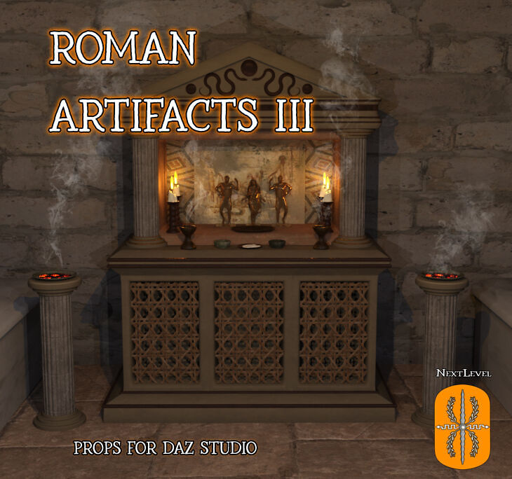 Roman Artifacts III_DAZ3D下载站