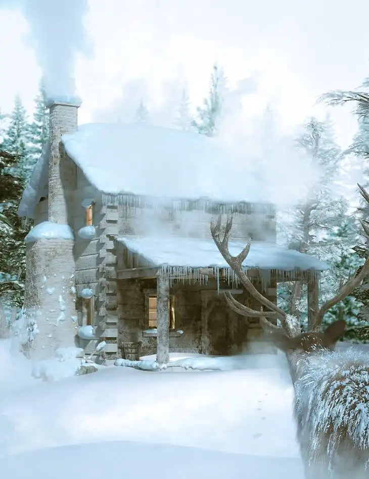 Trapper’s Cabin_DAZ3D下载站