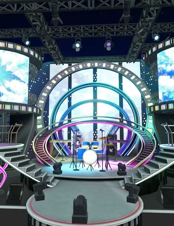 XI Anime Stage_DAZ3D下载站