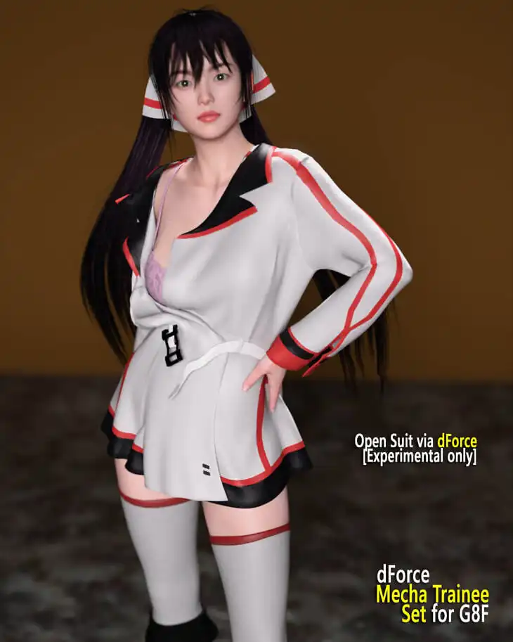 dForce Mecha Trainee Set for G8F_DAZ3DDL