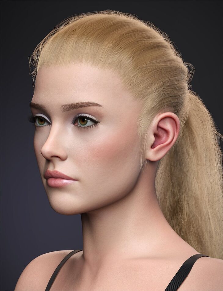 CGI Katya Hair for Genesis 9_DAZ3D下载站