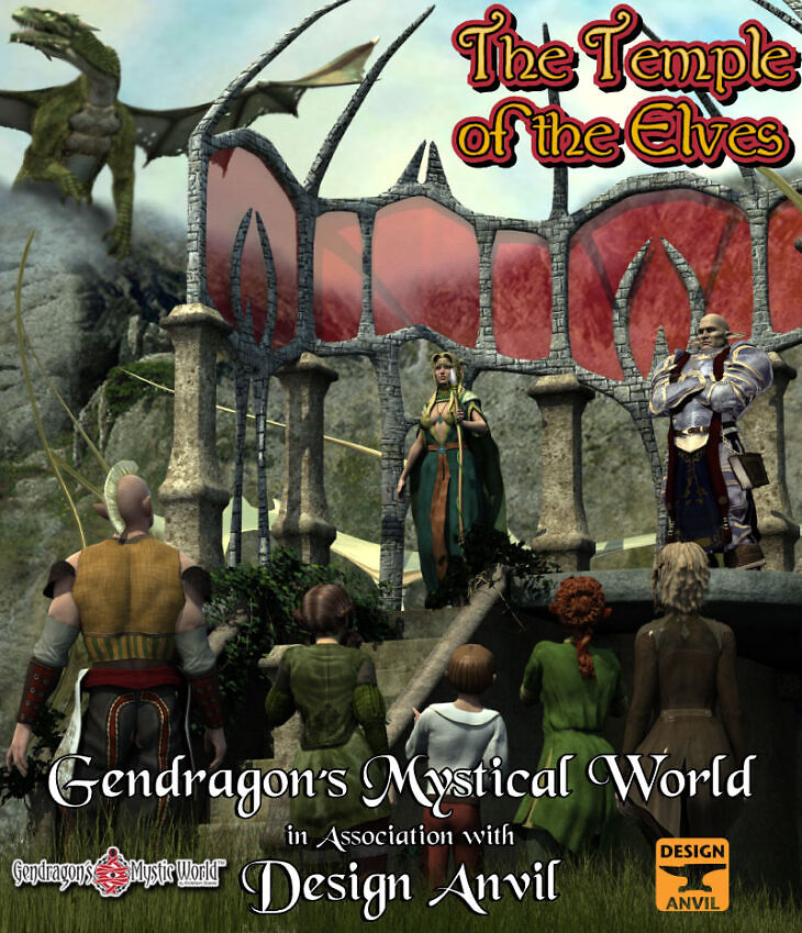 G3D The Temple of the Elves_DAZ3DDL