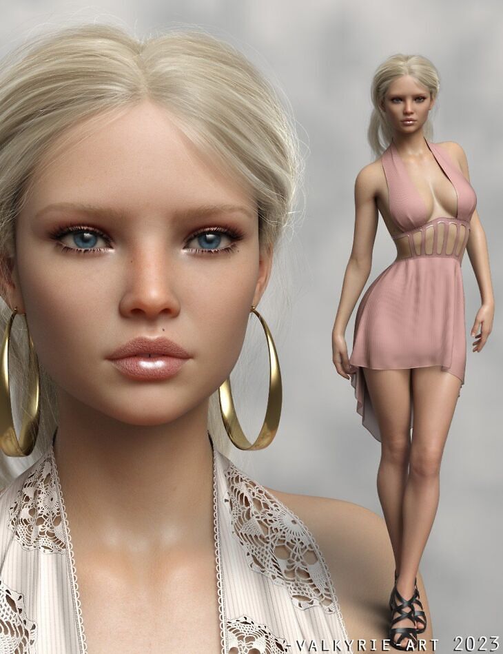 InStyle Girls – Head and Body Morphs for G8F and G8.1F Vol 10_DAZ3D下载站