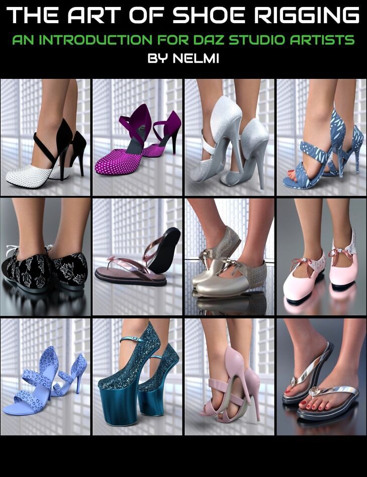 Introduction to Footwear Design & Shoe Rigging for DAZ Studio_DAZ3D下载站