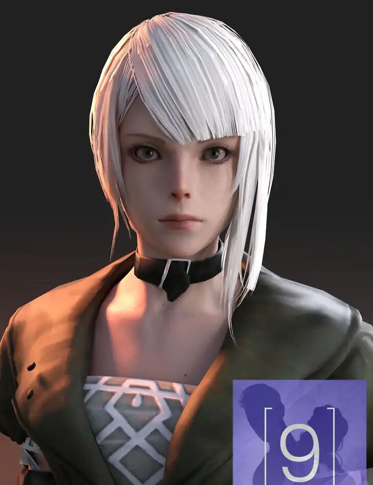 Nier Kaine for G9_DAZ3DDL