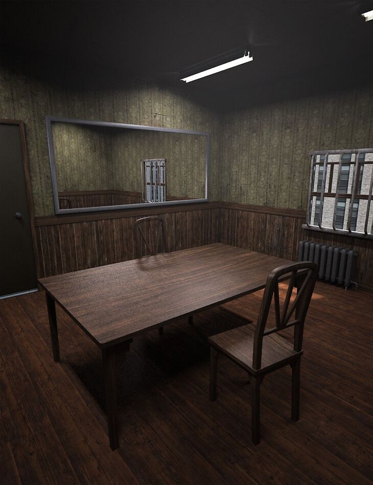 Retro Interrogation Room_DAZ3DDL