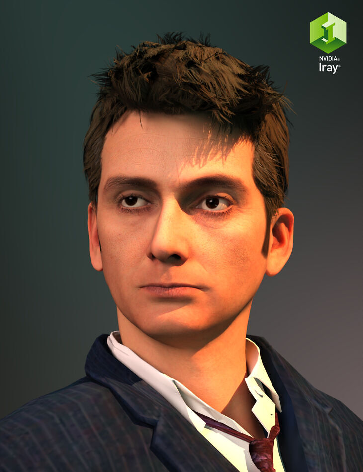 Tenth Doctor (David Tennant) G9 – Doctor Who_DAZ3DDL