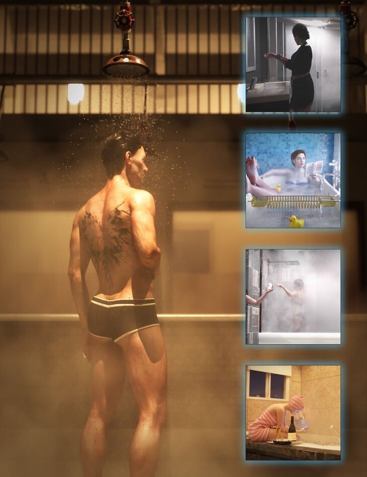 VDB Shower and Bath FX_DAZ3DDL