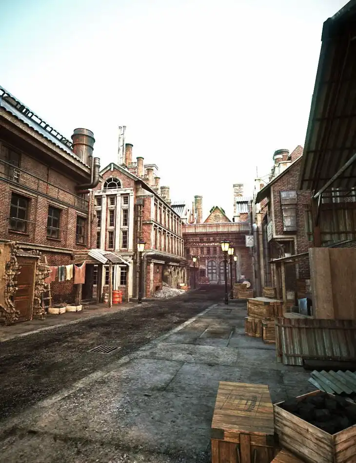 XI Old British Factory_DAZ3DDL