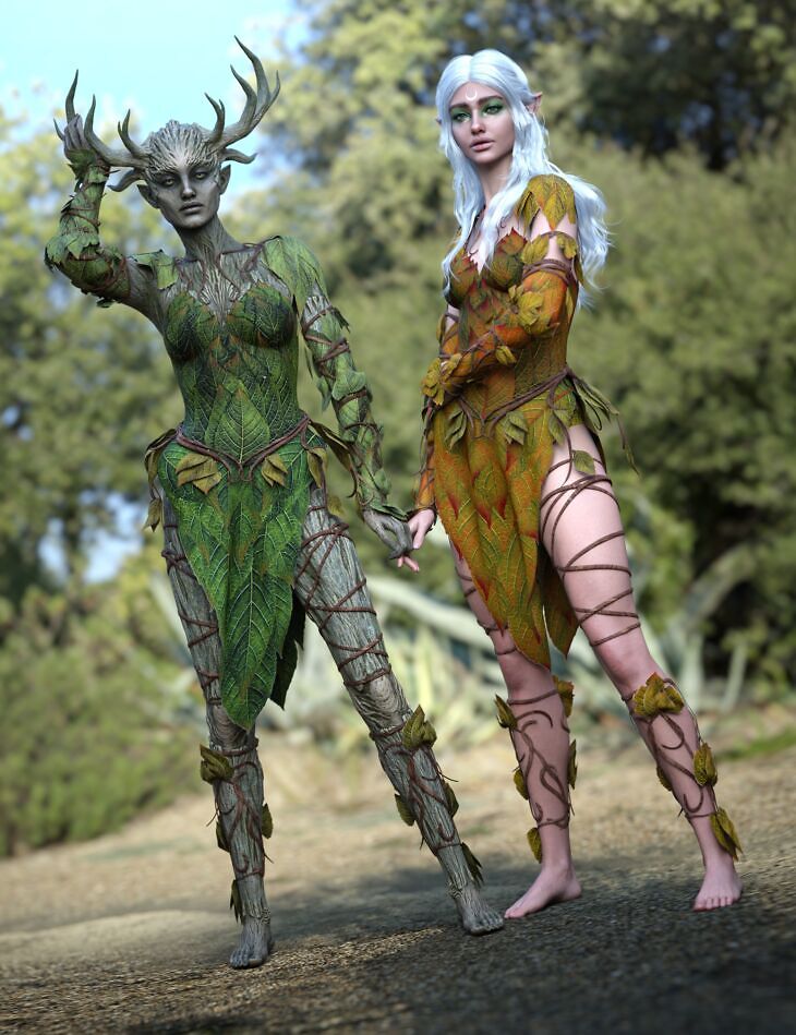 dForce The Faye Outfit Texture Add-On_DAZ3D下载站