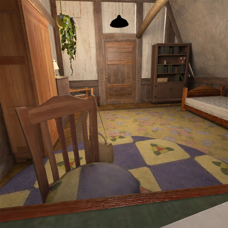 Aerith’s Bedroom for Daz_DAZ3DDL