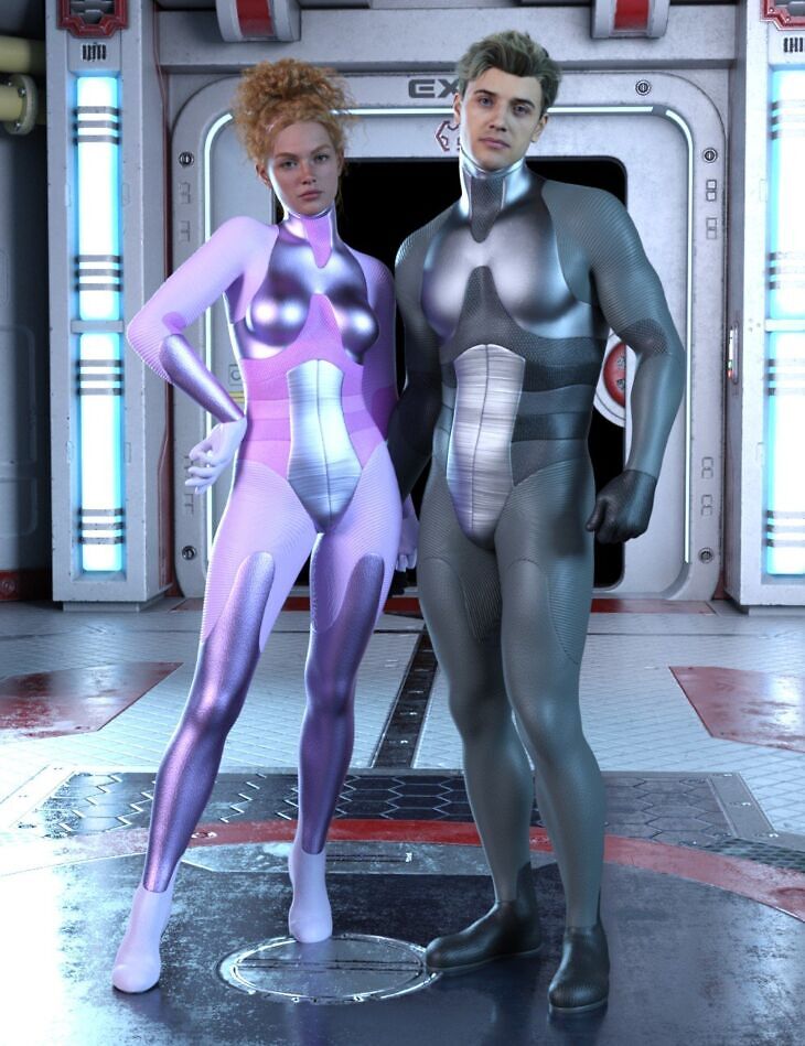 DZ Zyflex Zalor Suit for Genesis 9_DAZ3DDL