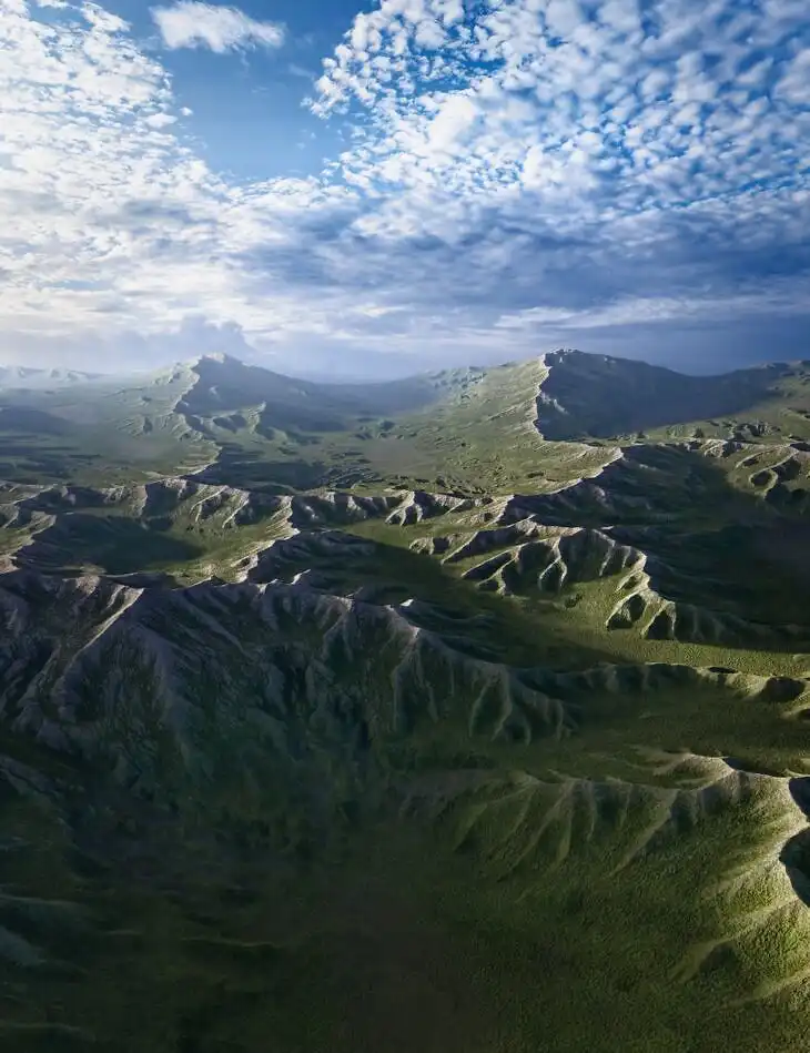 Dawnlands – Terrain and HDRIs_DAZ3D下载站