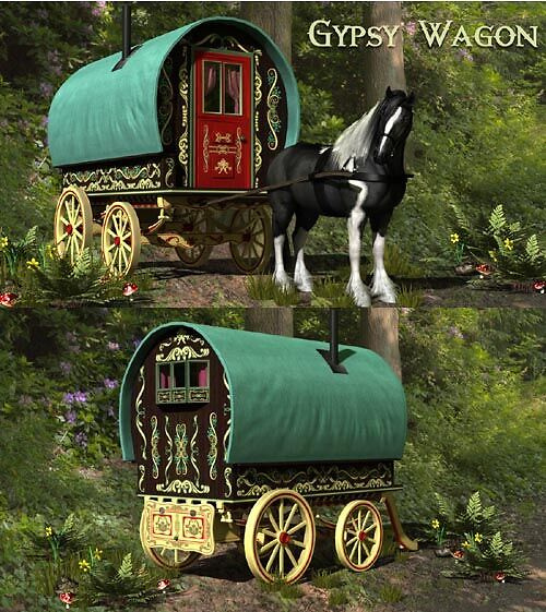 Gypsy Wagon_DAZ3DDL