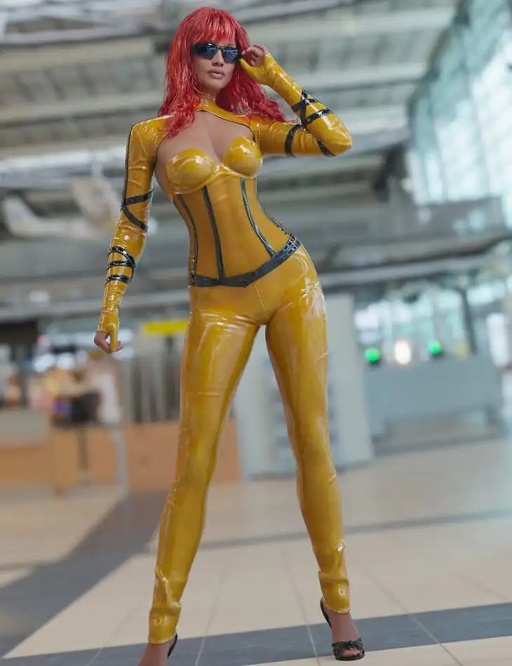 High Edge Outfit for Genesis 9_DAZ3D下载站