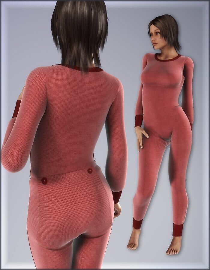 Long Underwear for V4_DAZ3DDL