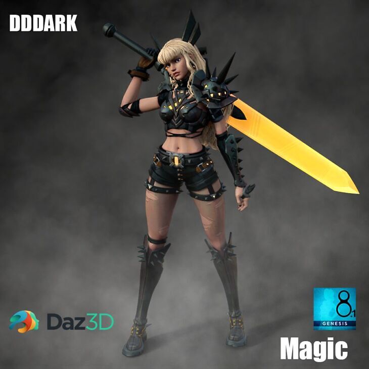 Magik for Genesis 8.1F_DAZ3DDL