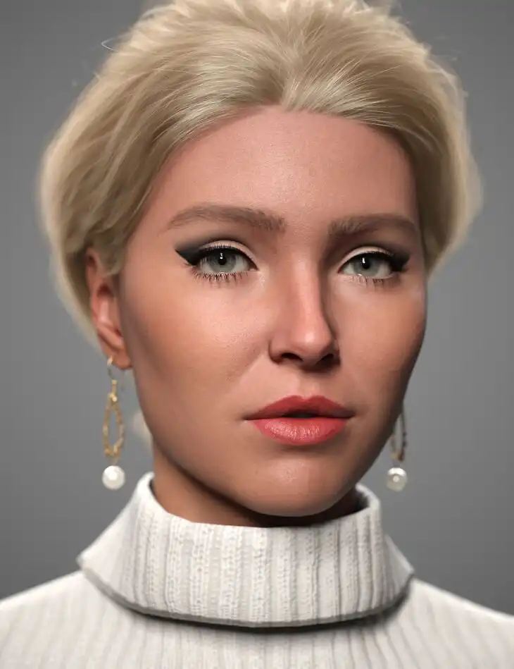 Makeup System – Office Hours LIE Makeup for Genesis 9_DAZ3DDL
