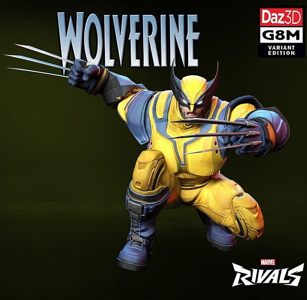 Marvel Rivals – DP Suit Wolverine for G8M_DAZ3D下载站