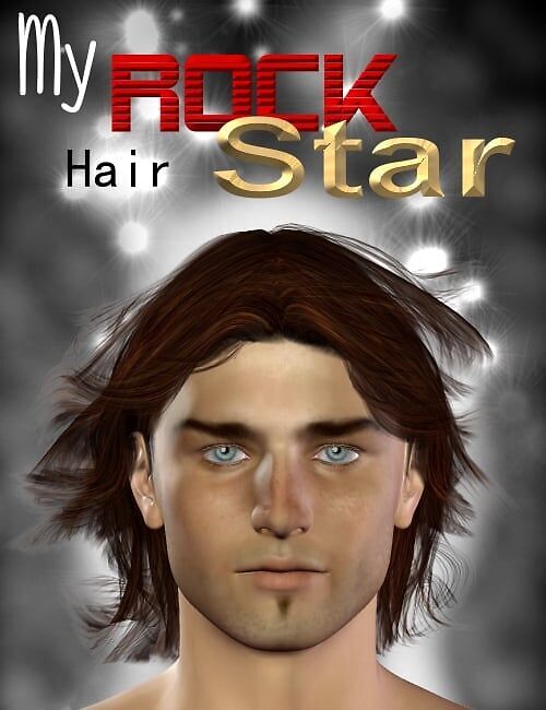 My RockStar Hair_DAZ3D下载站