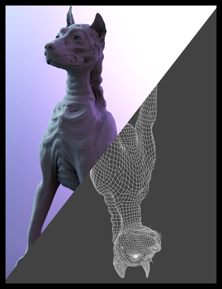 ND Mortis Dog Shapes for Daz Dog 8_DAZ3DDL