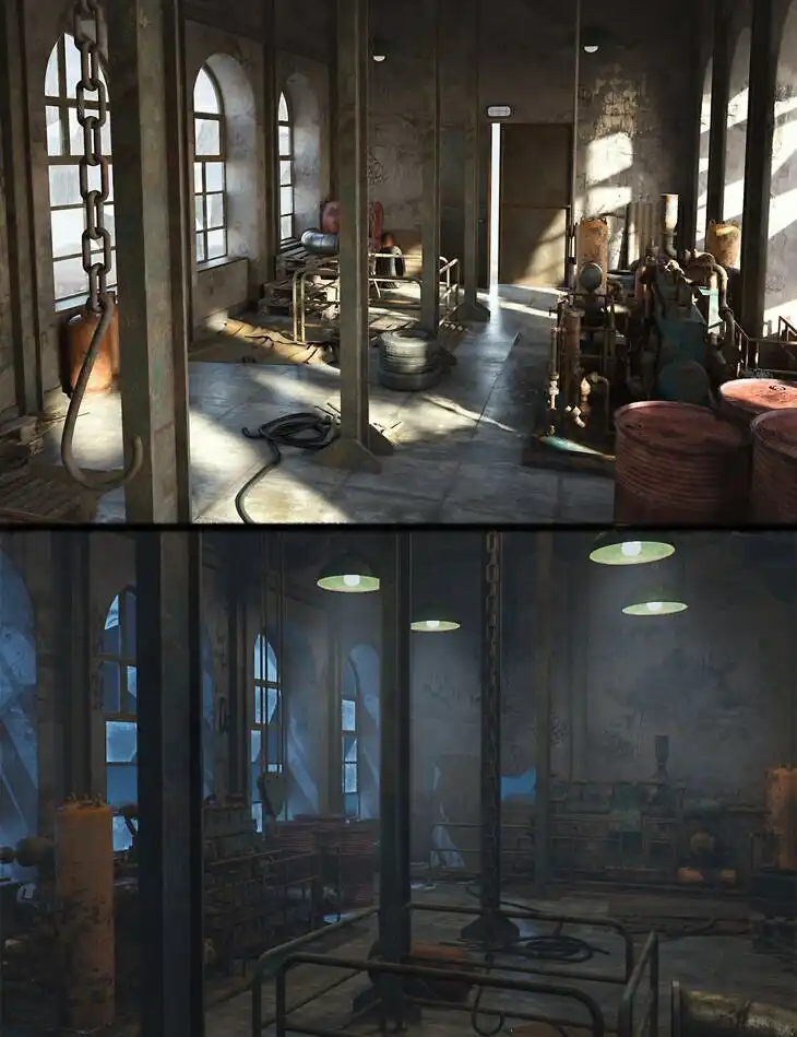 Old Factory_DAZ3D下载站