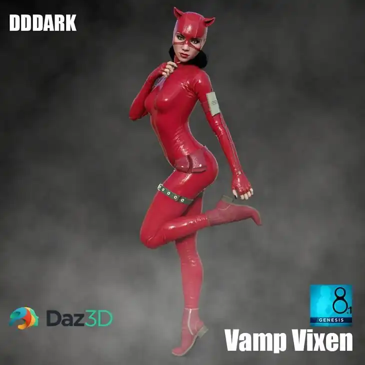 Vamp Vixen for Genesis 8.1F_DAZ3DDL