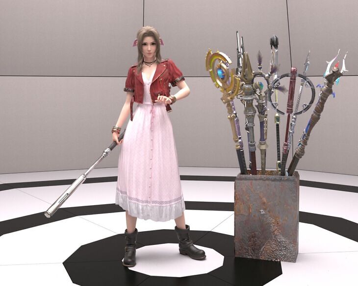 Aerith for G9_DAZ3DDL