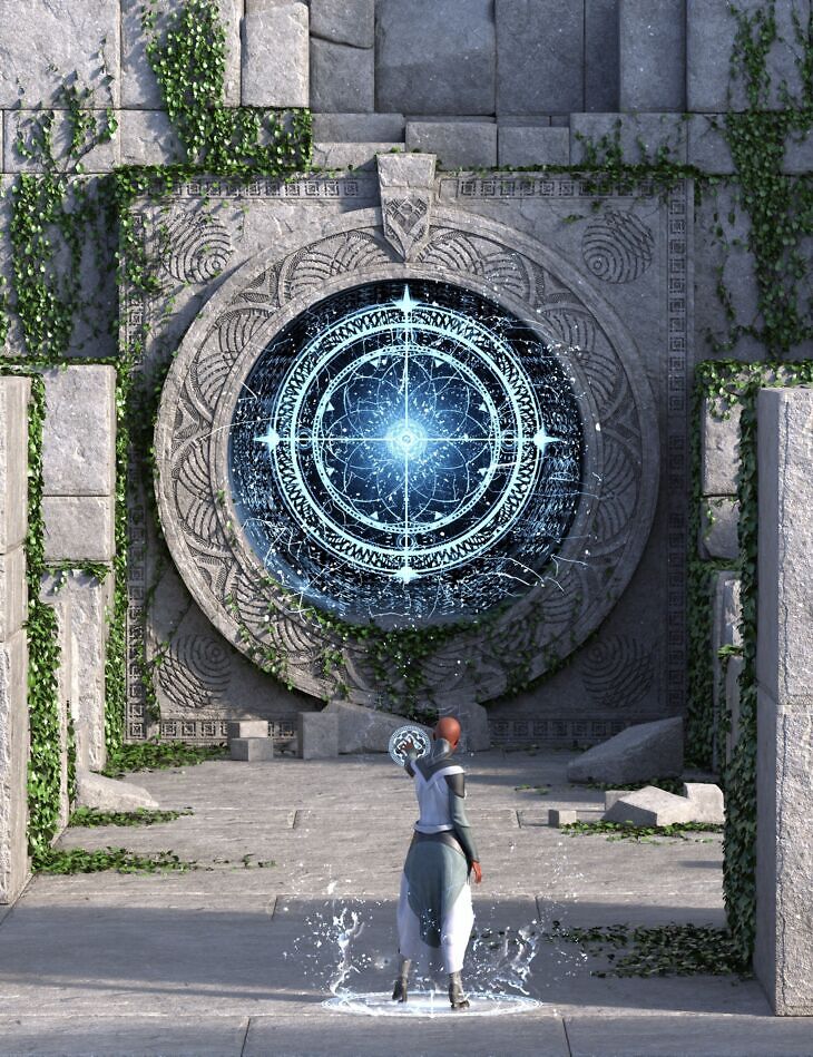 Ancient Sigil Portal Builder_DAZ3DDL