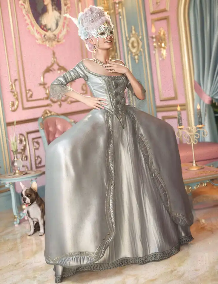 Cecelia 9 HD Character Bundle_DAZ3DDL
