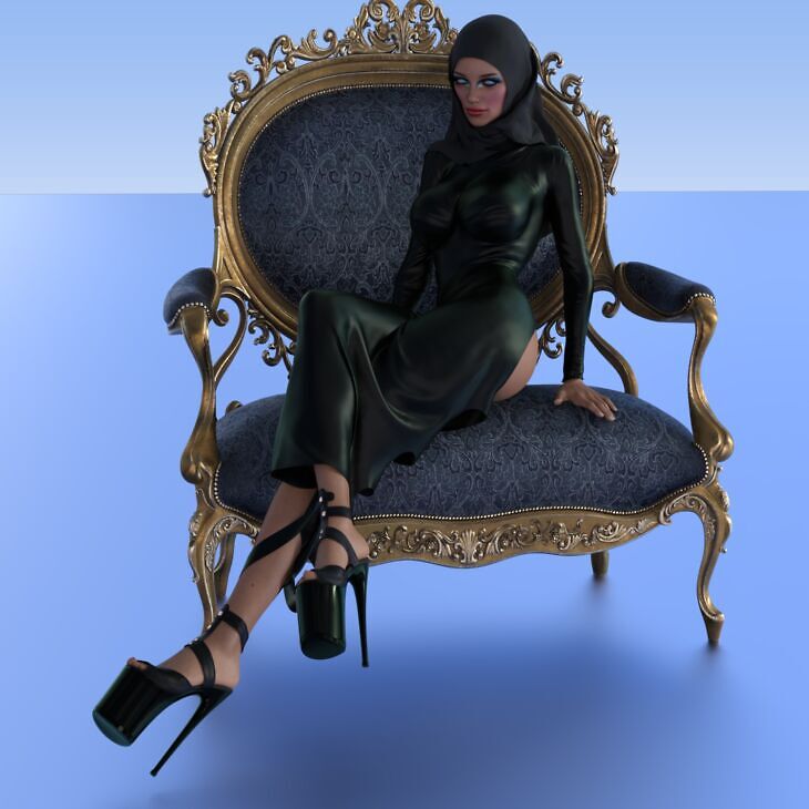 Dforce XQueen suit_DAZ3DDL