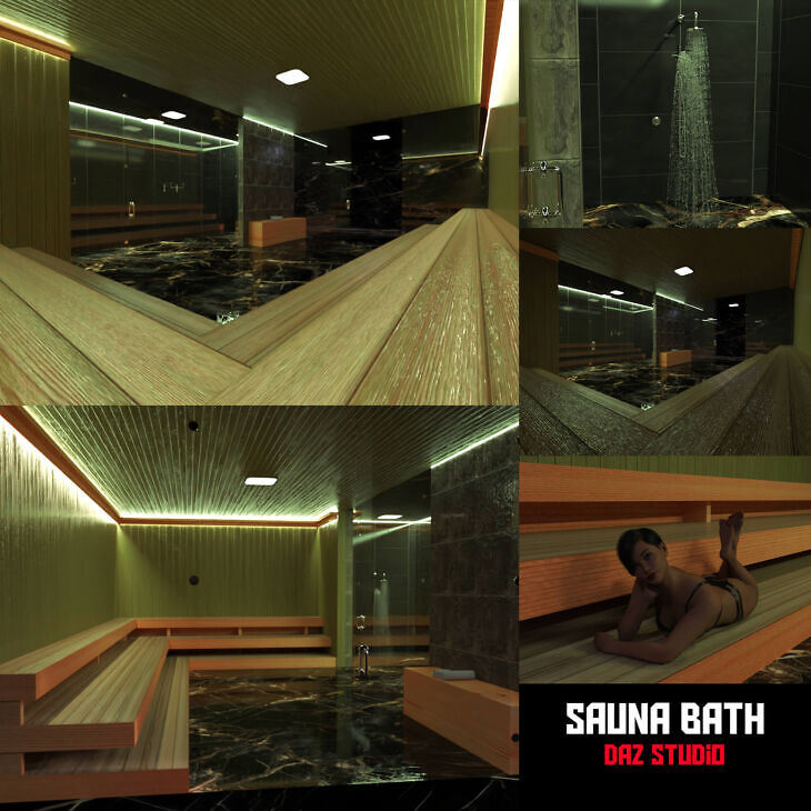 GTX Sauna Bath_DAZ3DDL